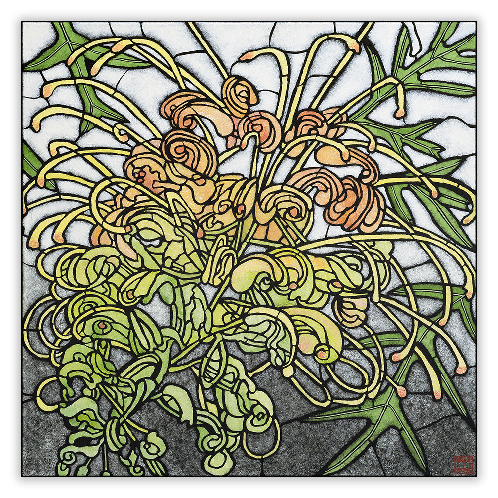 peaches and cream archival print