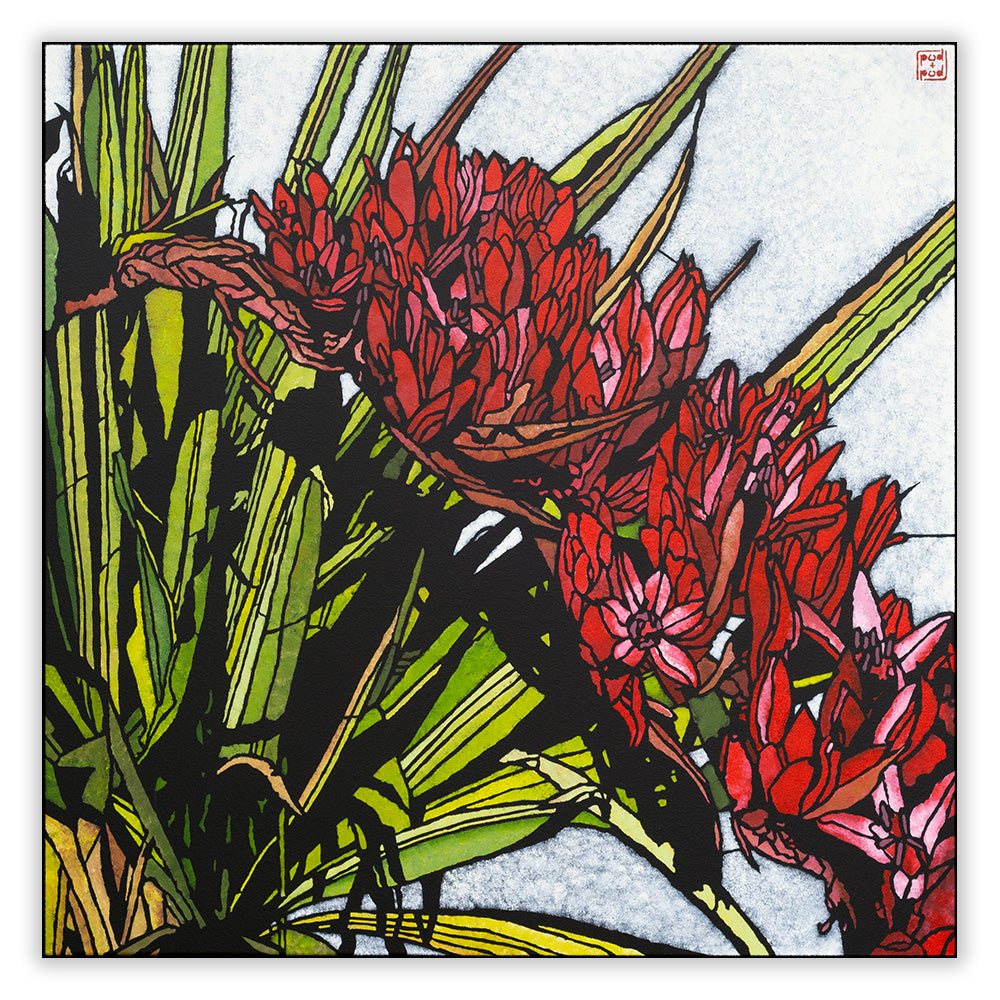 giant spear lily archival print