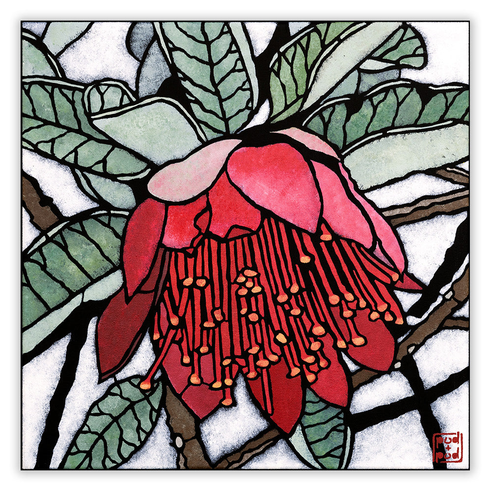 wild rose archival print
