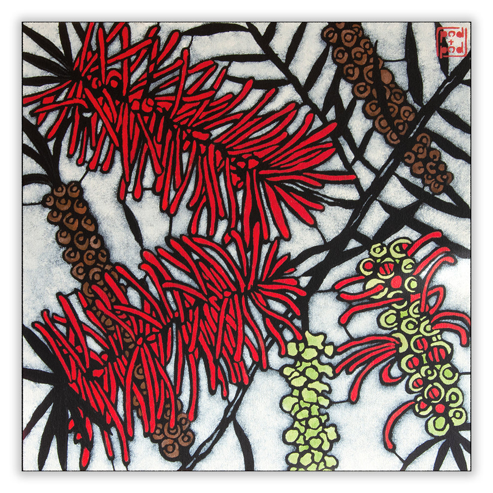 bottlebrush archival print