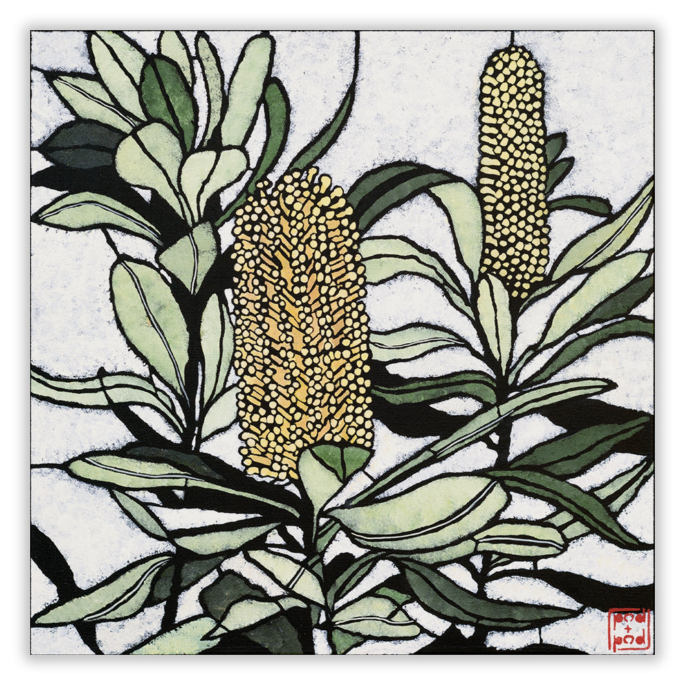 coast banksia archival print