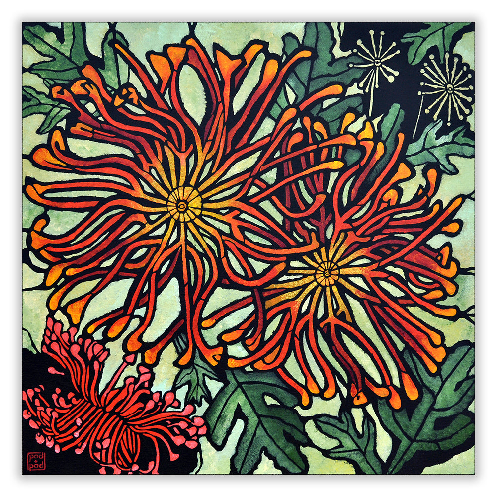 firewheel archival print