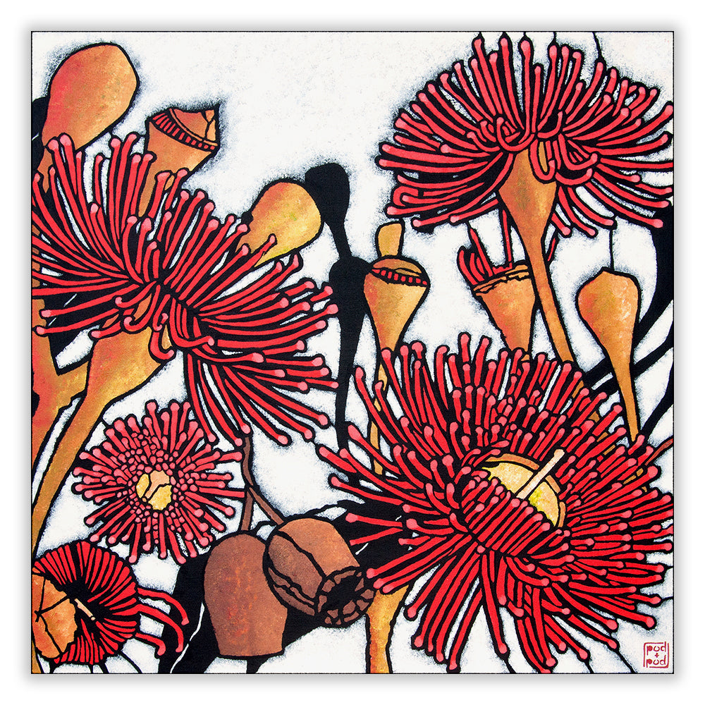 gum blossom archival print