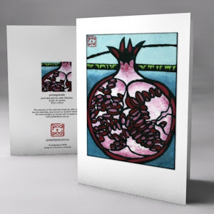 pomegranate card