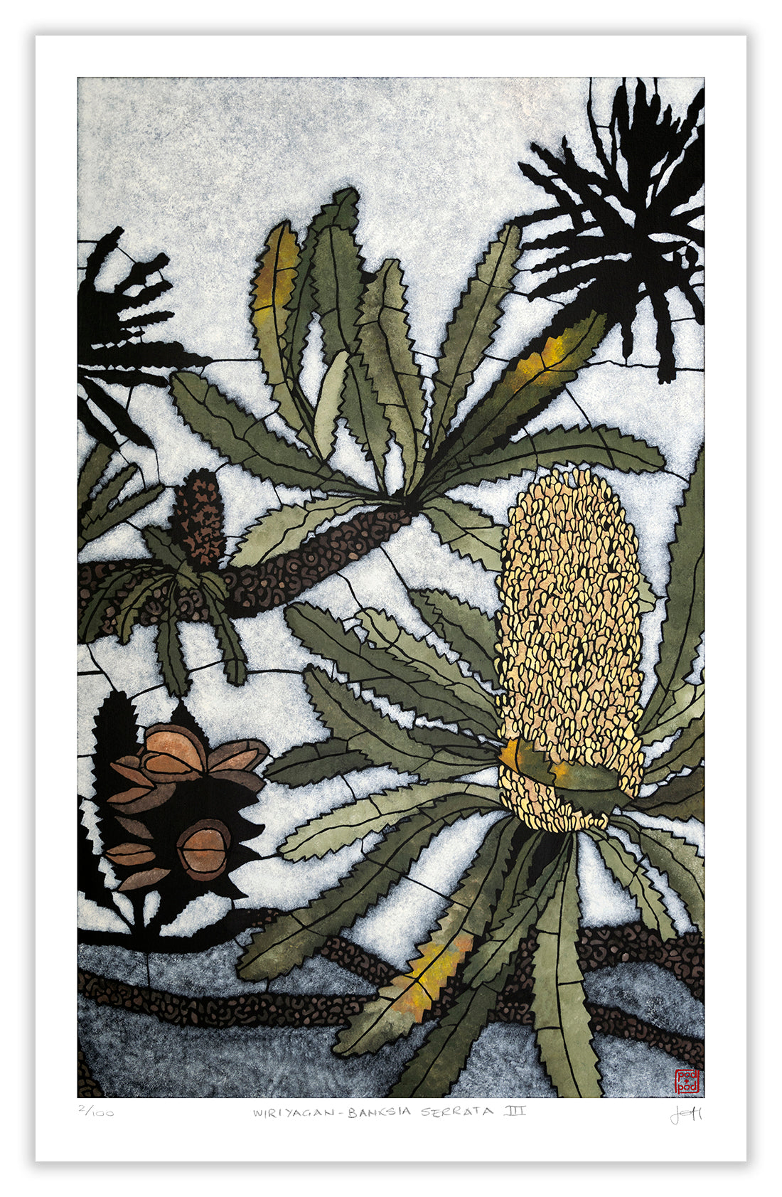 wiriyagan III large archival print