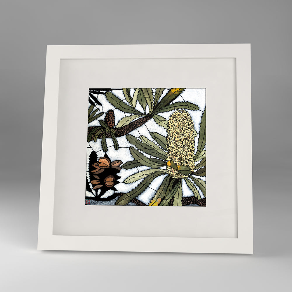 wiriyagan III framed print