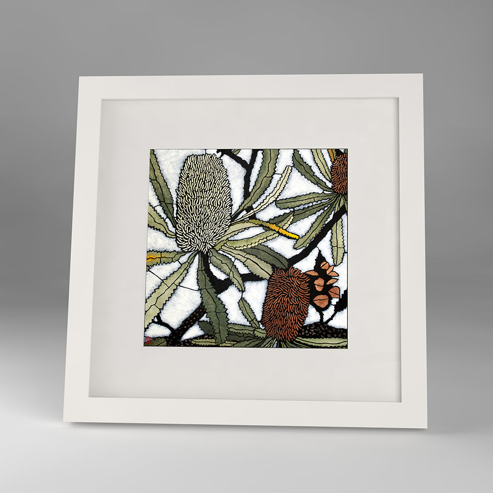 wiriyagan I framed print