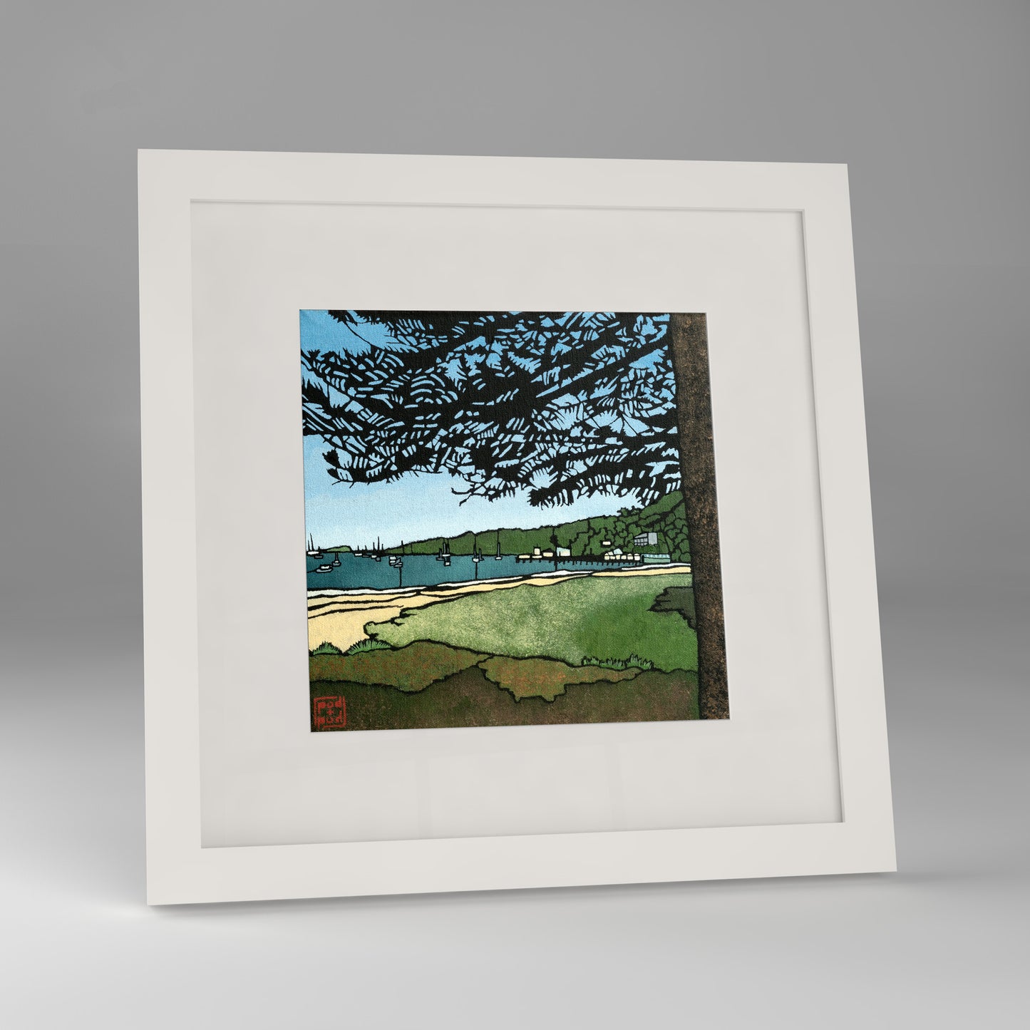 clareville framed print