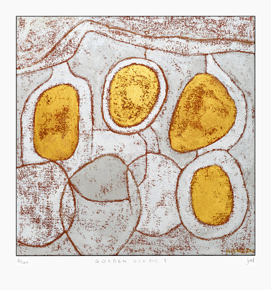 golden seeds I large archival print