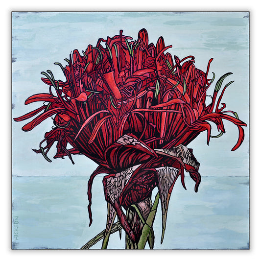 gymea lily archival print
