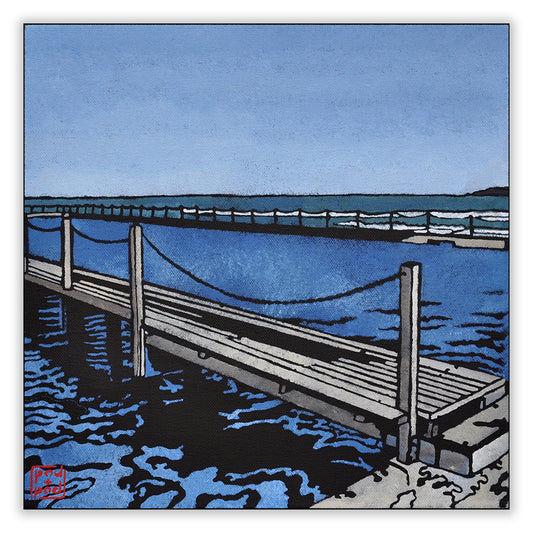 narrabeen pools archival print