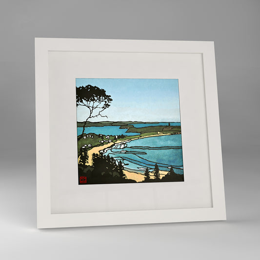 palm beach framed print